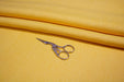 Luca-S Natural Pure 100% Linen Soft Fabric Goldenrod Color Luca-S Linen Fabrics - HobbyJobby