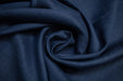 Luca-S Natural Pure 100% Linen Soft Fabric Navy Color Luca-S Linen Fabrics - HobbyJobby