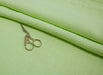 Luca-S Natural Pure 100% Linen Wrinkled Fabric Apple Green Color Luca-S Linen Fabrics - HobbyJobby