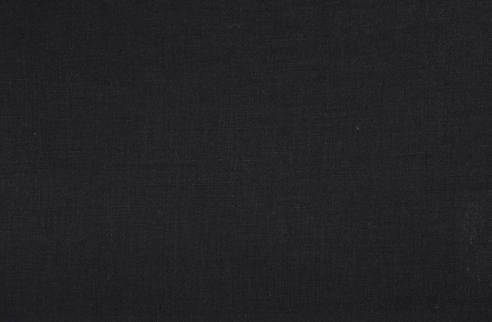 Luca-S Natural Pure 100% Linen Wrinkled Fabric Black Color Luca-S Linen Fabrics - HobbyJobby