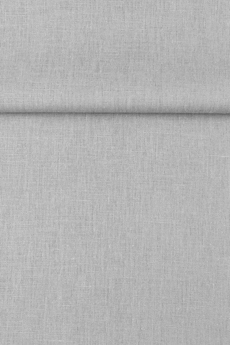 Luca-S Natural Pure Linen Wrinkled Fabric Grey Color Luca-S Linen Fabrics - HobbyJobby