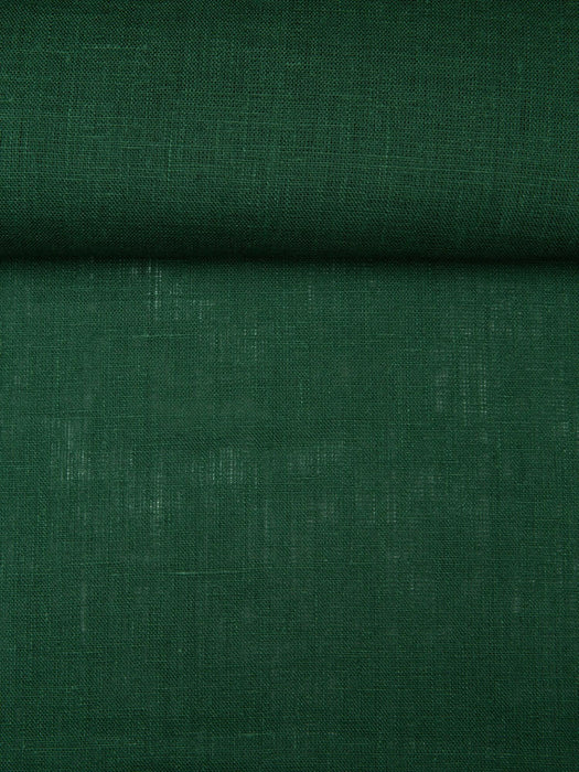 Luca-S Pure Natural 100% Linen Soft Fabric Ivy Color Luca-S Linen Fabrics - HobbyJobby