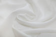 Luca-S Pure Natural 100% Linen Soft Fabric White Color Luca-S Linen Fabrics - HobbyJobby