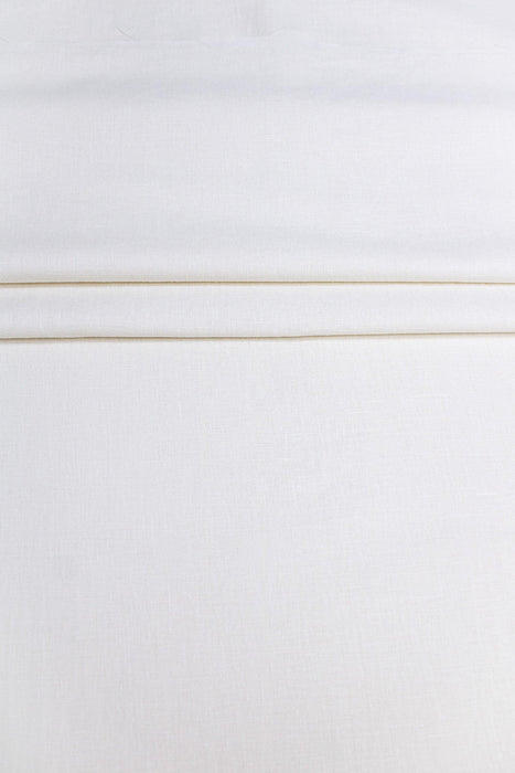 Luca-S Pure Natural Linen Wrinkled Fabric Cream Color Luca-S Linen Fabrics - HobbyJobby