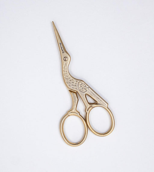 Luca-S Stork Scissors Sandblasted Gold Handles Luca-S Scissors - HobbyJobby