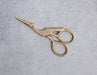 Luca-S Stork Scissors Sandblasted Gold Handles Luca-S Scissors - HobbyJobby