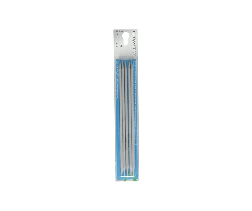 Milward Double-Pointed Knitting Needle 20 cm Milward Double-Pointed Needles - HobbyJobby