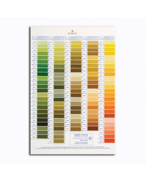 DMC Color Chart - DMC Skein