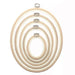 Sand Embroidery Hoop - Oval Nurge Flexible Hoop Hoops - HobbyJobby