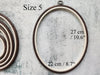 Sand Embroidery Hoop - Oval Nurge Flexible Hoop Hoops - HobbyJobby