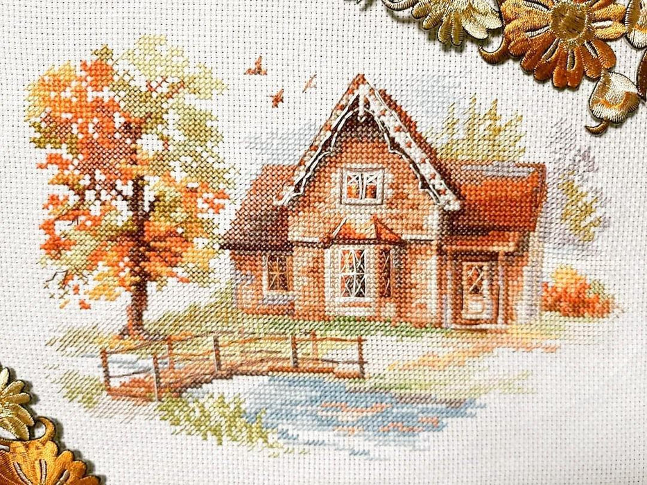 Cross Stitch Kit Alisa - September House, 3-21