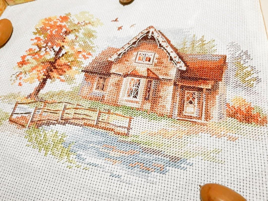 Cross Stitch Kit Alisa - September House, 3-21