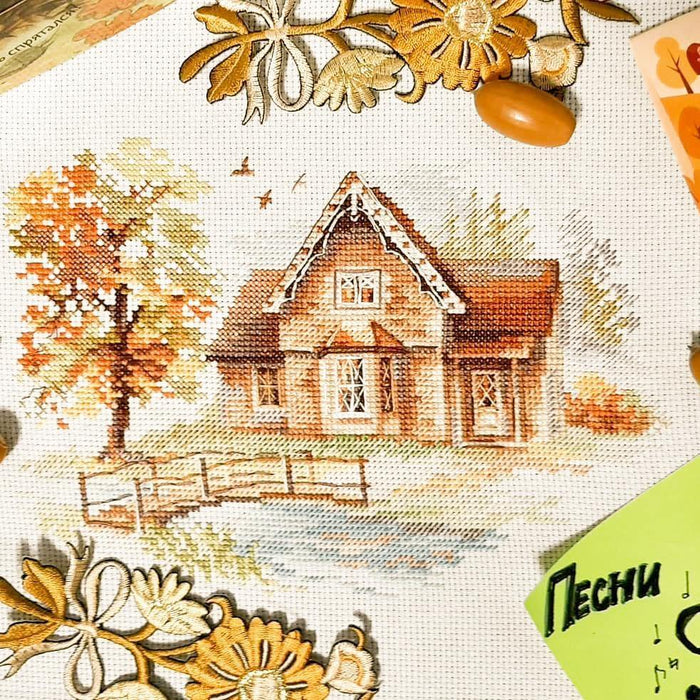 Cross Stitch Kit Alisa - September House, 3-21