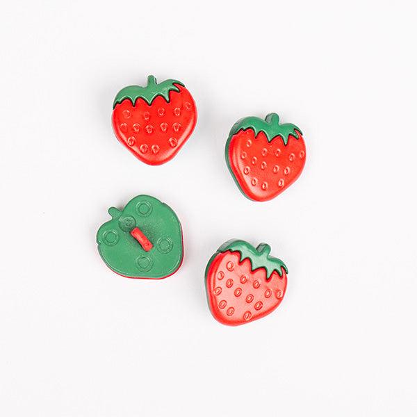 Strawberry DROPS Buttons - HobbyJobby