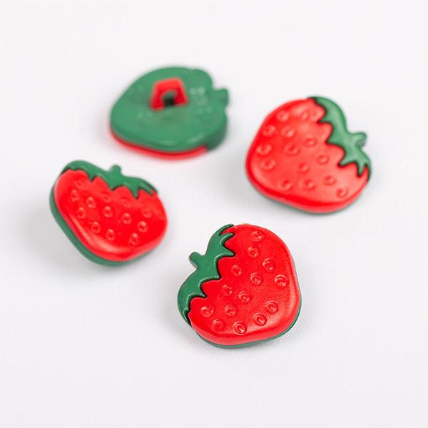 Strawberry DROPS Buttons - HobbyJobby