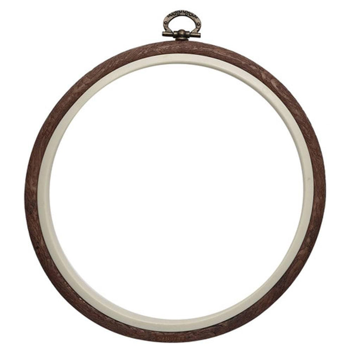 Transparent Embroidery Round Hoop - Nurge Flexible Hoop, Round Cross Stitch Hoop Nurge Hoops - HobbyJobby