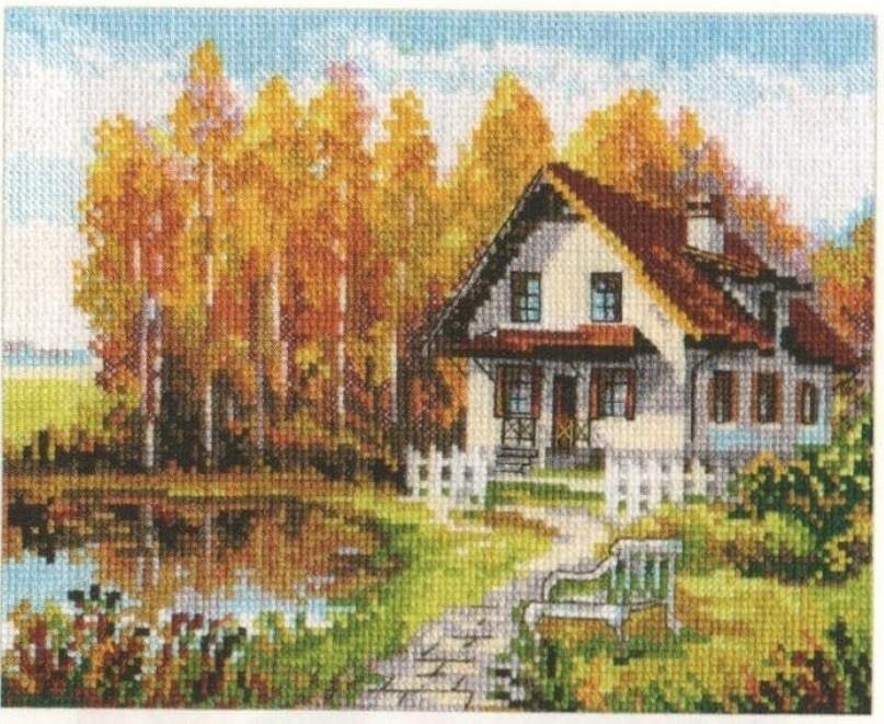 Cross Stitch Kit Alisa - Visit to the Autumn, 3-14