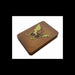 Wooden needle case - Butterfly (Hand-painted), KF056/3 Needle Cases - HobbyJobby