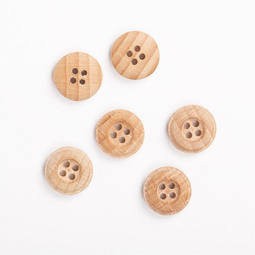 Drops Beech Wood Buttons DROPS Buttons - HobbyJobby