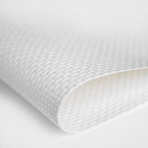Aida Fabric, 50x50 cm, 43 Squares Per 10cm, White, 1 pc