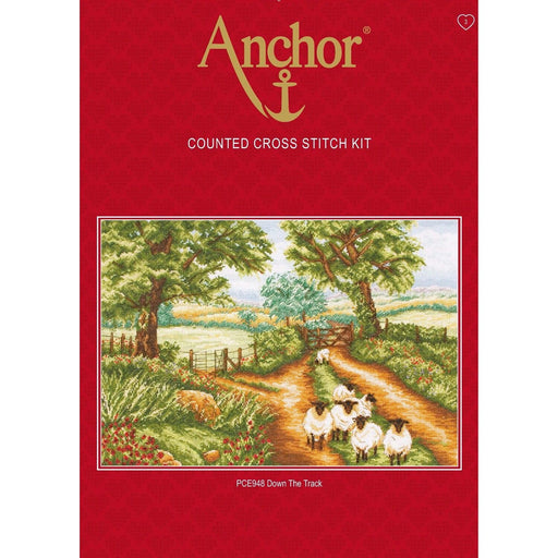 Anchor Cross Stitch Kit - Down the Track Cross Stitch Kits - HobbyJobby