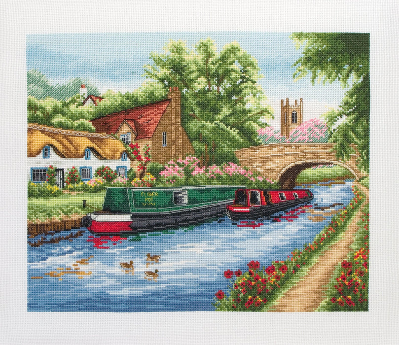 Anchor Cross Stitch Kit - Waterways Cross Stitch Kits - HobbyJobby