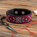 Bracelet Needlecraft Kit - Cross Stitch Kits on Leather Wonderland Crafts Bracelet Kits - HobbyJobby