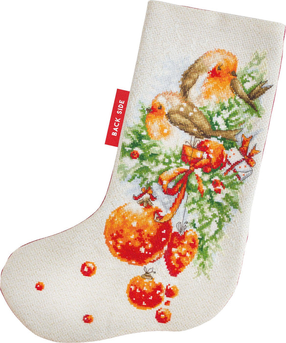 Christmas Stockings - Birds PM1229 - HobbyJobby