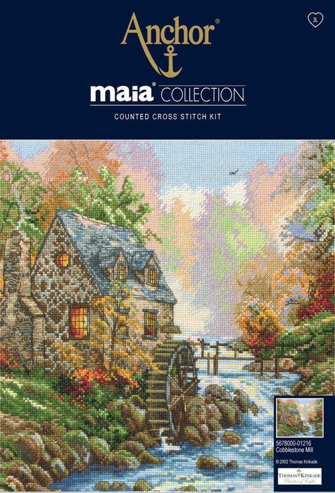 Counted Cross Stitch Kit Maia - Cobblestone Mill Cross Stitch Kits - HobbyJobby