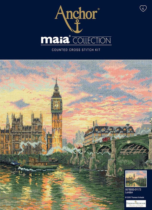 Counted Cross Stitch Kit Maia - London Cross Stitch Kits - HobbyJobby