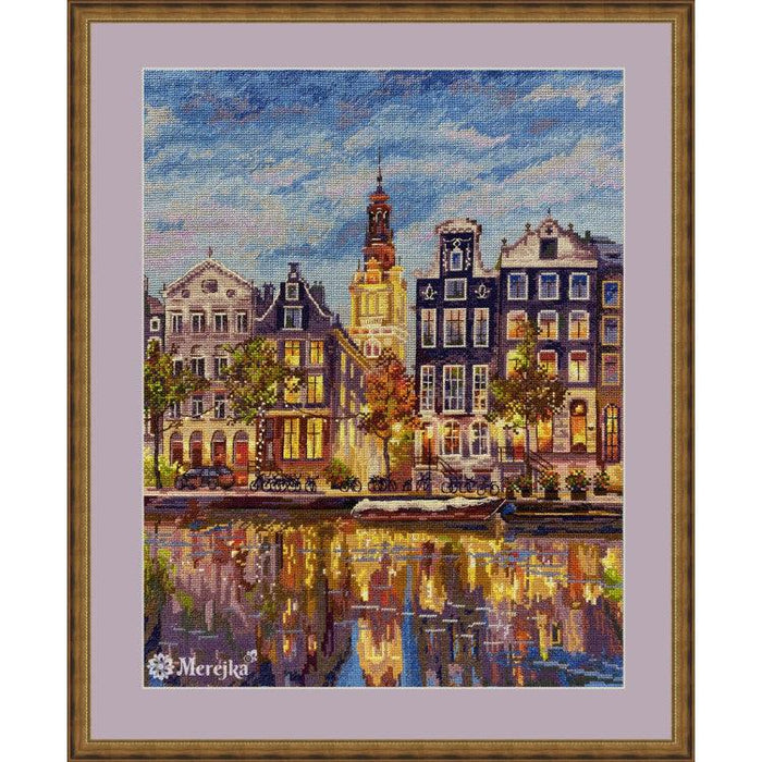 Counted Cross Stitch Kit Merejka "Amsterdam" Merejka Cross Stitch Kits - HobbyJobby