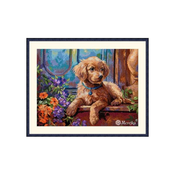 Counted Cross Stitch Kit Merejka "Sunny Porch" Merejka Cross Stitch Kits - HobbyJobby