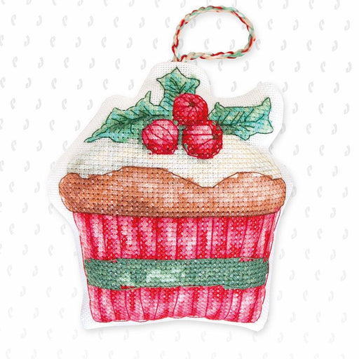 Counted Cross Stitch Kit Toy- Cupcake, JK023 Cross Stitch Toys - HobbyJobby