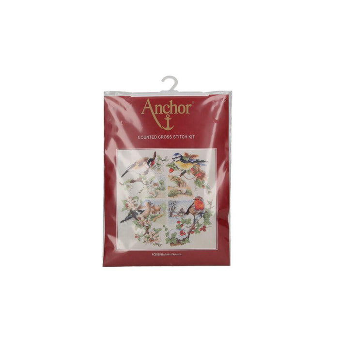 Cross Stitch Kit Anchor - Birds and Seasons Cross Stitch Kits - HobbyJobby