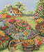 Cross Stitch Kit Anchor - Floral Wheelbarrow Cross Stitch Kits - HobbyJobby