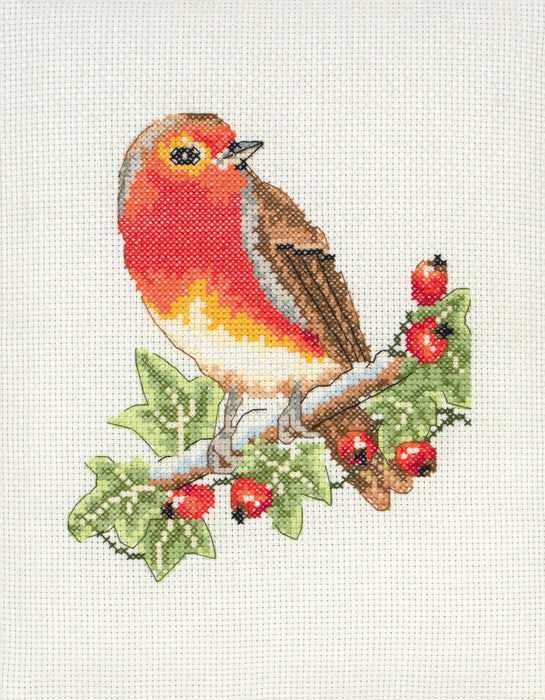 Cross Stitch Kit Anchor - Red Robin Cross Stitch Kits - HobbyJobby