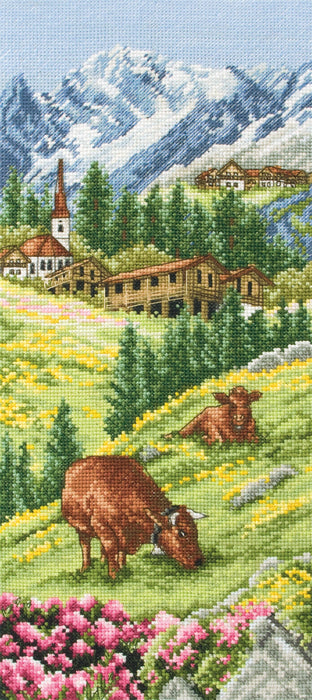 Cross Stitch Kit Anchor - Swiss Alpine Cross Stitch Kits - HobbyJobby