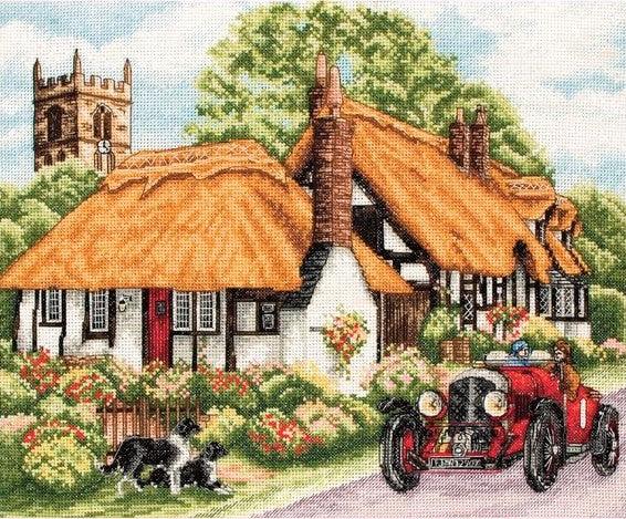 Cross Stitch Kit Anchor - Village Of Welford Cross Stitch Kits - HobbyJobby