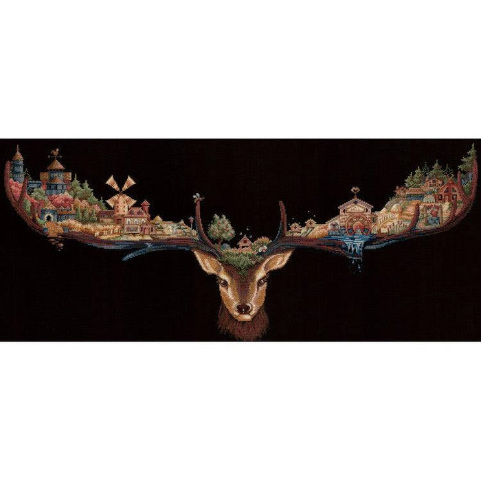 Cross Stitch Kit Andriana Deer Land Andriana Cross Stitch Kits - HobbyJobby