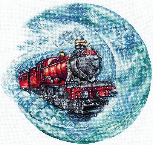 Cross Stitch Kit Andriana - M-18, MOON TRAIN Andriana Cross Stitch Kits - HobbyJobby