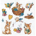 Cross Stitch Kit Andriana - Samplers. Korgie-pickle, S-65 Andriana Cross Stitch Kits - HobbyJobby