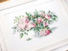 Cross Stitch Kit - Bouquet of Pink Roses, B2286 - HobbyJobby