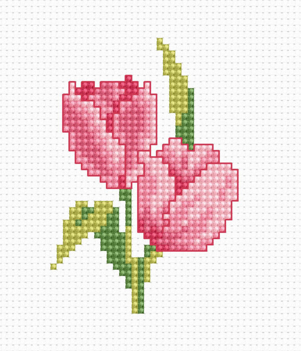 Cross Stitch Kit for Beginners - Kids Embroidery Kit B022 - HobbyJobby