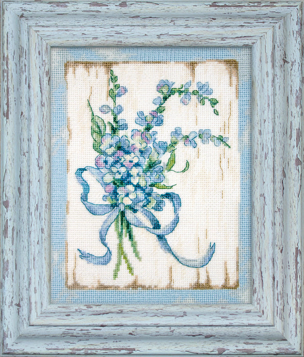 Cross Stitch Kit LetiStitch - BLUE I, Leti 974 - HobbyJobby