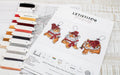 Cross Stitch Kit LetiStitch - Christmas Tigers Toys kit of 3 pieces - HobbyJobby