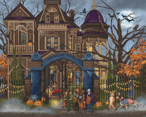 Cross Stitch Kit LetiStitch - Moonlight Manor - HobbyJobby