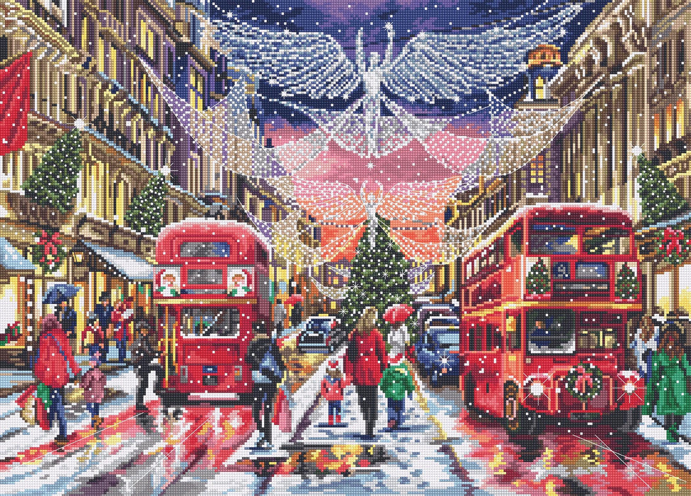 Cross Stitch Kit LetiStitch - Regent Street - HobbyJobby