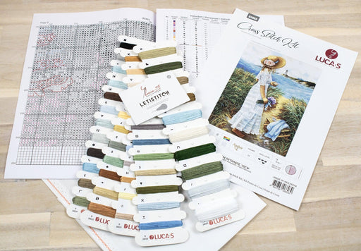 Cross Stitch Kit Luca-S - An Intimate View - HobbyJobby