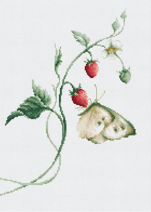 Cross Stitch Kit Luca-S - Aroma of Summer, B2268 - HobbyJobby