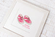 Cross Stitch Kit Luca-S - Baby Shoes - HobbyJobby